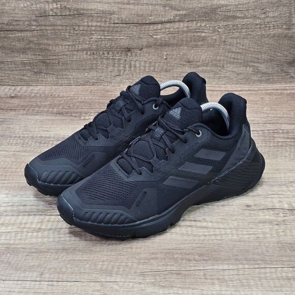 Adidas Terrex Soulstride Men's Size 9 Tripple Black Trail Running Shoes (GY9356) - Picture 9 of 9
